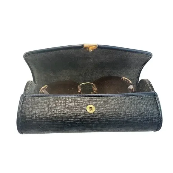 YSL - Yves Saint Laurent Amber / Rose Colored Rimless  display picture 2